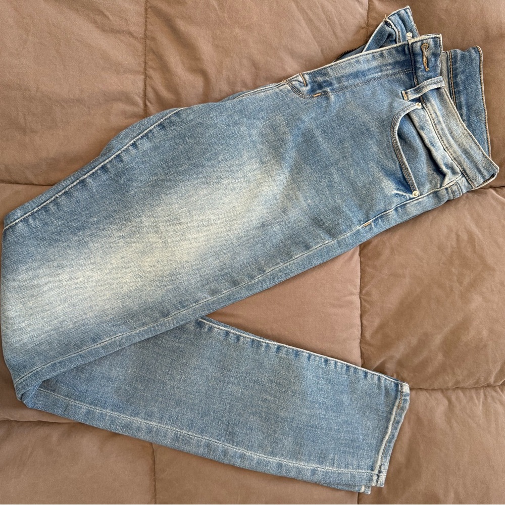 BDG Blue Slim Jeans with Vintage Wash
